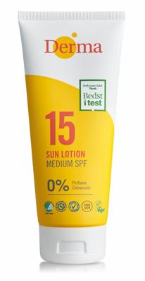 Derma Sun lotion SPF15 200 Milliliter