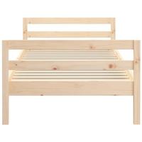 Bedframe zonder matras massief grenenhout 90x190 cm - thumbnail