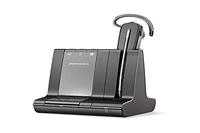 Plantronics DECT Mono-headset 'Savi W8240' convertibel, met basisstation, hoofdbeugel + nekbeugel en oorhaak, SoundGuard, zwart - thumbnail