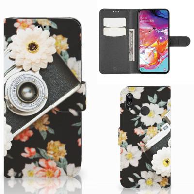 Samsung Galaxy A70 | Telefoonhoesje met foto | Vintage Camera Samsung Galaxy A70 | Telefoonhoesje met foto | Vintage Camera