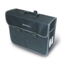 Basil malaga fietstas zwart 13l - thumbnail