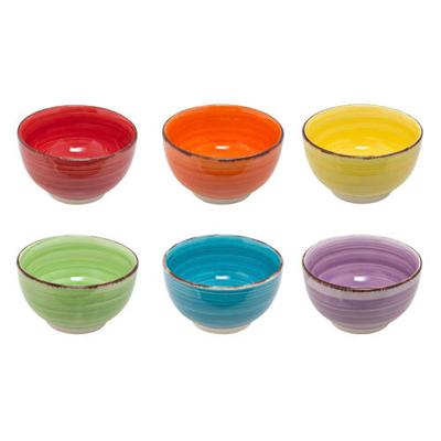 Studio Tavola Gekleurde Kommen Sunny (Ø14 cm)(6 stuks) Studio Tavola Gekleurde Kommen Sunny (Ø14 cm)(6 stuks)