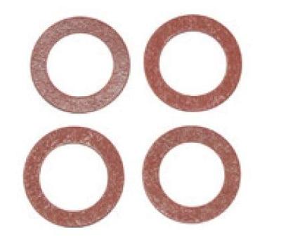 Kirchhoff Flexibele slangpakking, gevulkaniseerde vezel, 9 x 14 x 1,5 mm, voor 3/4" (4x) - 98696520