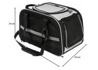 TRIXIE KATTENTAS VALERY ZWART / GRIJS 49X29X31 CM - thumbnail