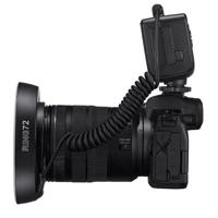 Godox Ring72 macro ringlamp voor foto en video met 8W LED en 8 adapterringen - thumbnail