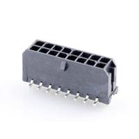 Molex 430451617 Male header, inbouw (standaard) Totaal aantal polen: 16 Rastermaat: 3.00 mm Inhoud: 1 stuk(s) Tape on Full reel - thumbnail