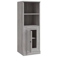 Hoge kast 36x35,5x103,5 cm bewerkt hout grijs sonoma eikenkleur - thumbnail