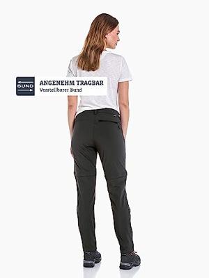 Schoffel Ascona Zip Off Afritsbroek Dames asphalt 44