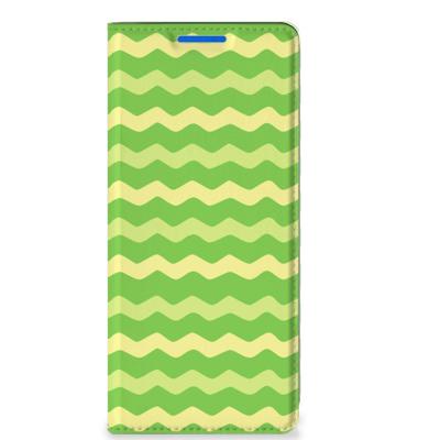 OPPO Reno 6 Pro Plus 5G | Hoesje met Magneet | Waves Green