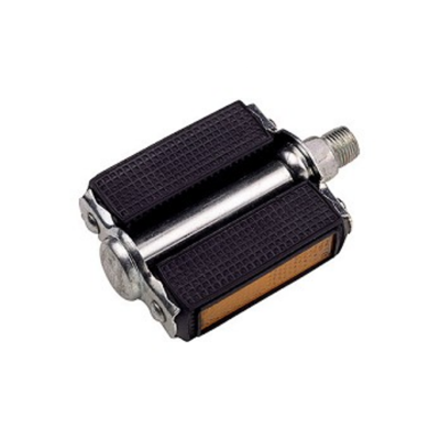 Union pedalen classic tour 685h pvc zwart 9/16", kogellager . (werkplaatsverpakking)