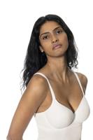 Mey BH hemdje met beugel - Bra top Joan - Viscose bh en hemd in een zonder vulling - Wit - Zwart - Copy - thumbnail