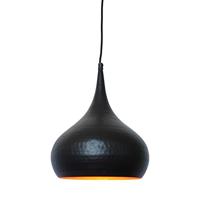 Urban Interiors Hanglamp 'Miem' 24cm, kleur zwart - thumbnail