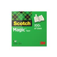 Plakband Scotch Magic 810 19mmx33m onzichtbaar mat - thumbnail