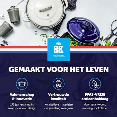 Enjoy koekenpannenset Lichtblauw 2-delig - thumbnail