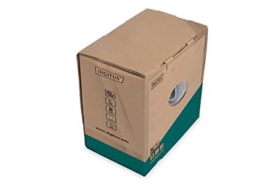 Digitus ACU-4611-305 Netwerkkabel CAT 6 U/UTP 4 x 2 x 0.25 mm² Grijs-wit (RAL 7035) 305 m