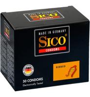 Sico Ribbed Condooms - 50 Stuks (50stuks) - thumbnail