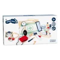 Small Foot - dokterstas met houten dokter accessoires, 18dlg. - thumbnail