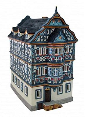 Wurm Lichthaus Killingerhaus Idstein/Taunus van porselein, veelkleurig (B/H/D) 11x17x21cm Wurm Lichthaus Killingerhaus Idstein/Taunus van porselein, veelkleurig (B/H/D) 11x17x21cm