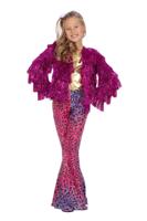 Festival Tinsel Jasje Neon Pink Meisjes - thumbnail