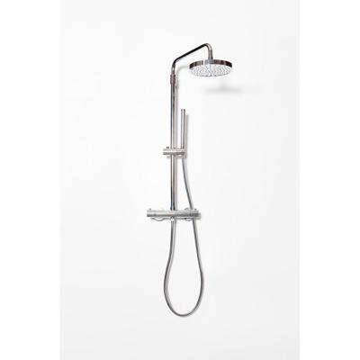 Opbouw Regendoucheset Luca Sanitair Bongio Thermostatisch Ronde Hoofddouche 20 cm Chroom Luca Sanitair Opbouw Regendoucheset Luca Sanitair Bongio Thermostatisch Ronde Hoofddouche 20 cm Chroom Luca Sanitair
