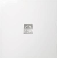 Polysan Flexia composiet douchebak 90x90cm wit snijdbaar - thumbnail