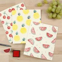 Creativ Company Dubbelzijdige textielstiften - basiskleuren, 6st. - thumbnail