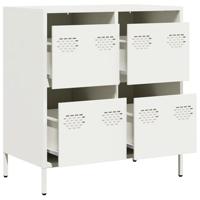 Dressoir 68x39x73,5 cm koudgewalst staal wit - thumbnail