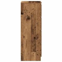 Dressoir 37,5x35x99 cm spaanplaat oud hout - thumbnail
