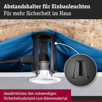 Paulmann 92400 Afstandhouder IP20 Zwart