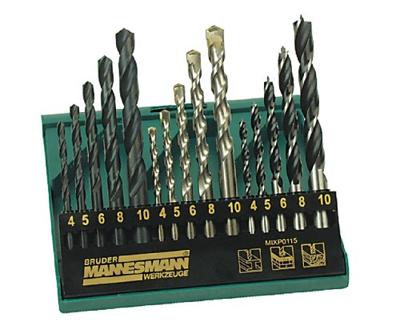 Brüder Mannesmann Borenset profi combi 15 dlg (Hobby) - 54315