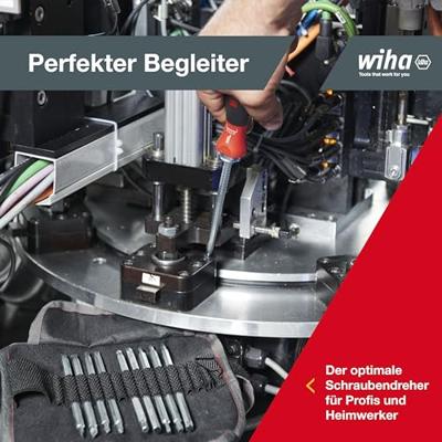 Wiha Set precisieschroevendraaiers | 11-delig | sleuf / PH / TX / 6-kant | 1 stuk - 27820 - 27820 - thumbnail