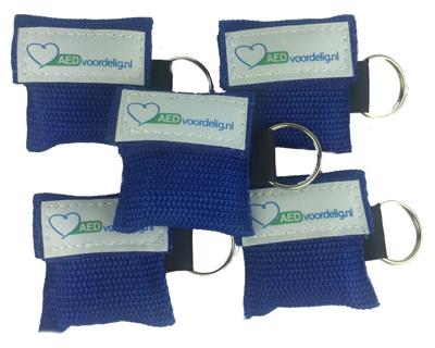 Kiss of life key blauw 5 stuks