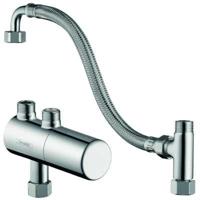 Hansgrohe Ecostat thermostaat onderbouw voor hoekstopkraan, chroom - thumbnail