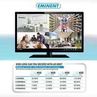 Full-HD vierkanaals netwerkvideorecorder voor bewakingsdoeleinden om je IP-camerastreams te bekijken, op te nemen en af te spelen. - thumbnail