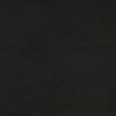 Hoofdbord met randen 93x16x118/128 cm fluweel zwart - thumbnail