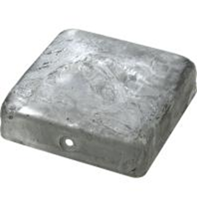 Connex Paalkapje 70X70Mm Zonder Kogel Vz - HV4290