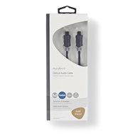 Nedis Optische Audiokabel | TosLink Male naar TosLink Male | 3 m | 1 stuks - CABW25000AT30 CABW25000AT30 - thumbnail