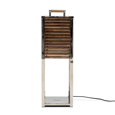 Rivièra Maison Tafellamp 'Ocean Cay' Hout, kleur Zilver