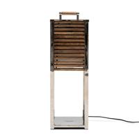 Rivièra Maison Tafellamp 'Ocean Cay' Hout, kleur Zilver - thumbnail