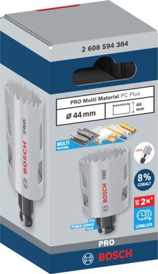 Bosch Accessoires PRO Multi Material PC Plus gatzaag | 44 mm - 2608594384 Bosch Accessoires PRO Multi Material PC Plus gatzaag | 44 mm - 2608594384