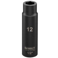 DeWalt Accessoires Impact dop 12mm 1/2" (Lang - 78mm) - DT7546-QZ - thumbnail