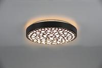 Trio RGB led plafondlampChizu Ø 40cm - zwart - R67161132 - thumbnail