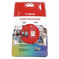 Inktcartridge Canon PG-540L CL-541XL zw+kl+papier - thumbnail