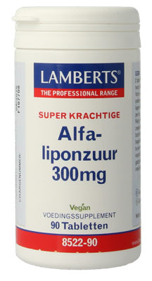 Lamberts Alfa Liponzuur 300mg Tabletten Lamberts Alfa Liponzuur 300mg Tabletten