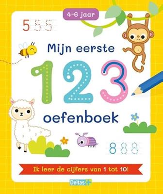 Deltas Mijn eerste 123 oefenboek (4-6 j.)