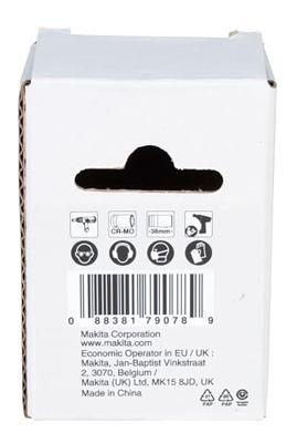 Makita E-16134 Impact Black Krachtdop 1/2" kort | 17 mm - thumbnail