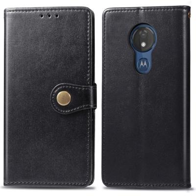 Retro effen kleur lederen gesp mobiele telefoon bescherming lederen draagtas met Lanyard & fotolijstjes & kaartsleuf & portemonnee & beugel functie vo