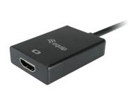 Equip 119038 video kabel adapter 0,2 m VGA (D-Sub) + 3.5mm DVI-D + USB Zwart - thumbnail