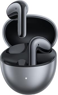 HONOR Hoofdtelefoon S7, grijs, ruisonderdrukking, 3MIC+AI, tot 36 uur, Dynamic EQ, Find Earbuds, IP54