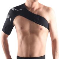 Ademend verstelbare schoudersteun brace Unisex sport compressie brace Strap wrap schoudergordel grootte: rechter schouder - thumbnail
